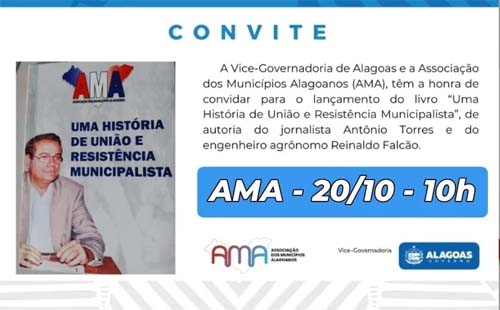 Evento de Lançamento do Livro sobre a História Municipalista Será Reprogramado para 20 de Outubro