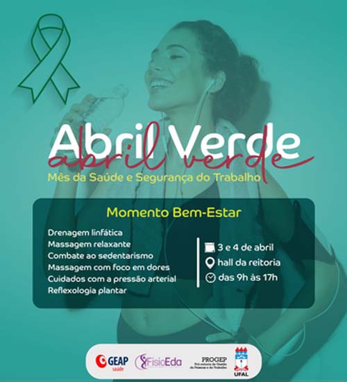 Abril Verde: confira ações no mês da Saúde e Segurança do Trabalho