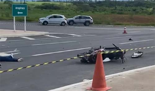 Motociclista morre em grave acidente de moto na Al-220