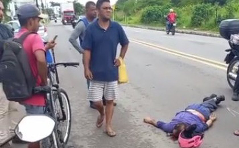Motociclista morre em colisão no bairro de Santa Amélia