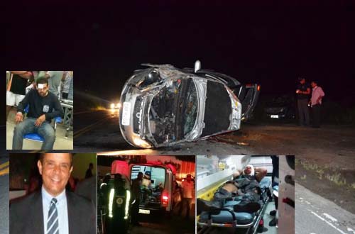 Policial civil morre e outros seis ficam feridos durante perseguição a bandidos na BR 101