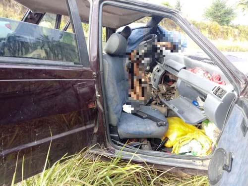 Casal morre e filhos ficam feridos em grave acidente na AL 101 sul