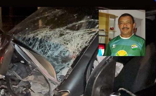 Homem morre após carro que estava dirigindo colidir com van da prefeitura de Feliz Deserto