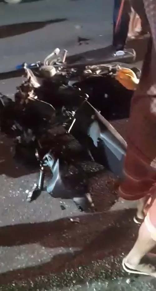 Colisão entre motos deixa um morto e outro gravemente ferido