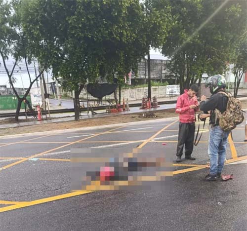 Colisão entre veículos deixa motociclista morto na Av. Durval de Góes Monteiro