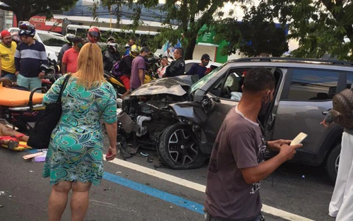 Morre mais uma vítima de acidente provocado por bancário na Fernandes Lima, em Maceió