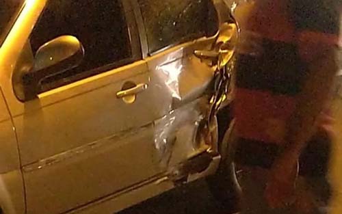Acidente entre carro e motocicleta deixa uma pessoa morta na Av. Durval de Góes Monteiro