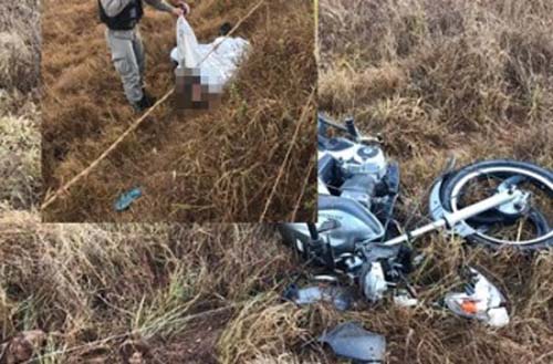 Grave acidente resulta em mulher ferida e homem morto, em Girau do Ponciano