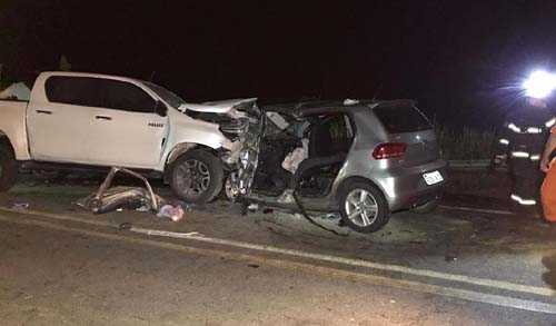 Acidente em Joaquim Gomes deixa 3 mortos e 3 feridos