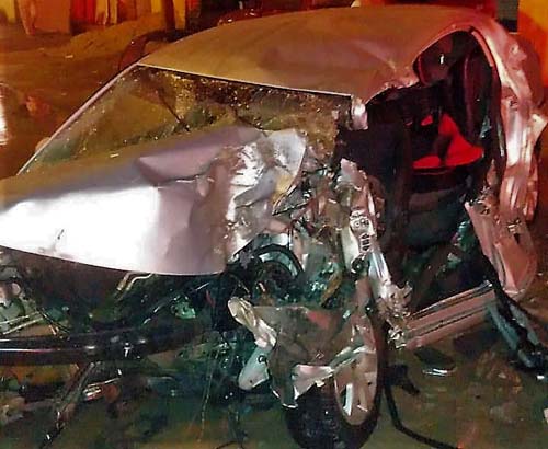 Tragédia: motorista morre após colidir carro contra retroescavadeira na Forene