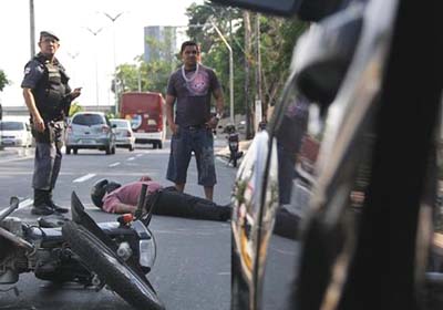 Em Manaus, 80% das cirurgias ortopédicas são realizadas em motociclistas bêbados