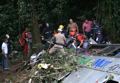 Governo confirma 49 mortos em acidente com ônibus em SC 