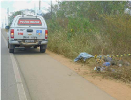 Motociclista morre após saída de pista na AL-115 em Palmeira