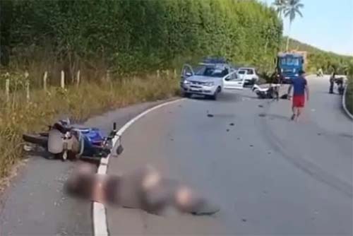 Acidente grave na manhã de sábado resulta em uma vítima fatal em Porto de Pedras