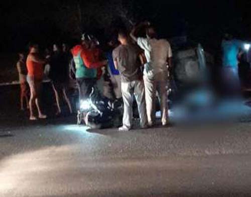 Acidente entre carro e moto deixa dois mortos em Rio Largo
