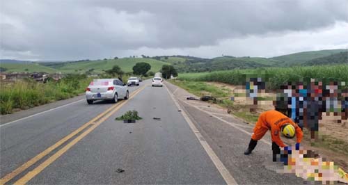Colisão entre moto e carro deixa um morto em São José da Laje