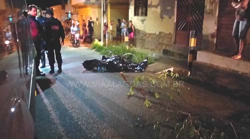 Ciclista morre após acidente grave no Canto da Saudade em São Miguel dos Campos