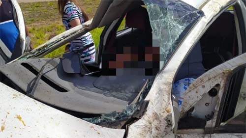 Uma pessoa morre e outra fica ferida em capotamento na BR-101 em Teotônio Vilela