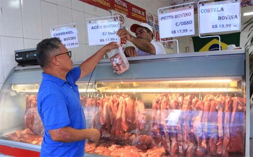 Preço da carne cai em açougues e supermercados de Maceió