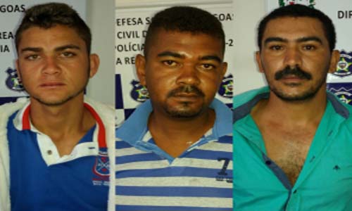 Grupo criminoso acusado de roubos e homicídios é preso em Lagoa da Canoa