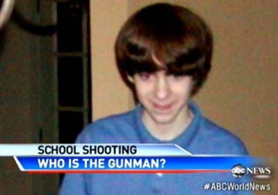 Divulgada foto do garoto supeito de matar 26 pessoas em escola nos EUA