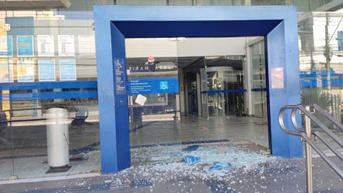 Guarda Municipal realiza prisão em flagrante após arrombamento de agência bancária