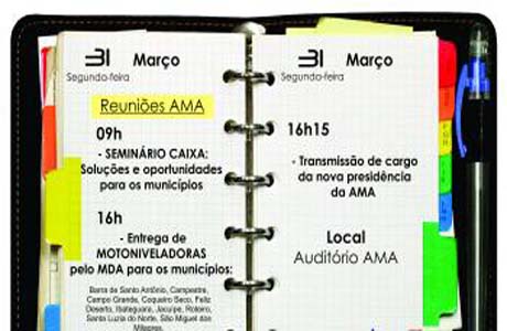 Transmissão de cargo da presidência movimentam a AMA na próxima segunda-feira (31)
