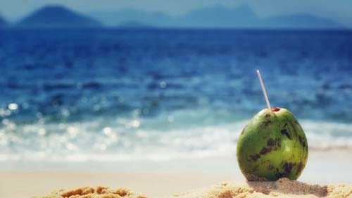 Conheça os benefícios da água de coco