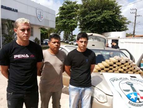 Ex-militar alagoano é preso com 35 kg crack em São Luiz do Maranhão
