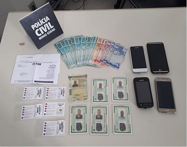 Alagoano é preso por suspeita de estelionato em agência bancária no interior de Minas