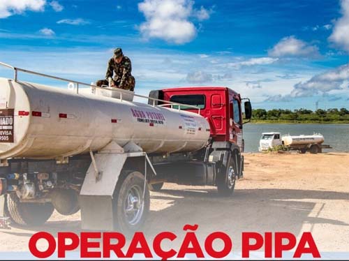 Exército antecipa Operação Pipa e sertanejos já começam a receber água