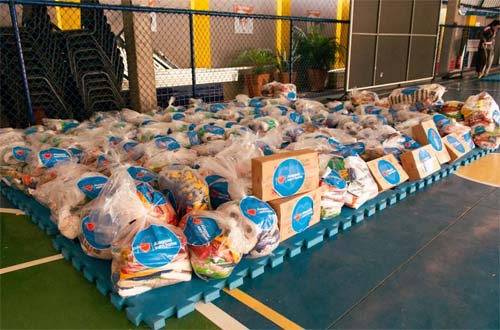 Alagoas Sem Fome doa uma tonelada de alimentos à associação que atende crianças e adolescentes