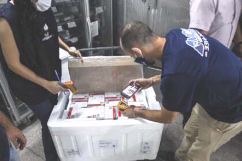 AL recebe mais 88.200 doses de vacina contra a Covid-19 e distribuição para os municípios será na segunda (22)