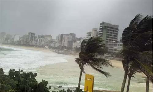 Rajadas de ventos podem chegar a 50km no Litoral, Zona da Mata e Baixo São Francisco