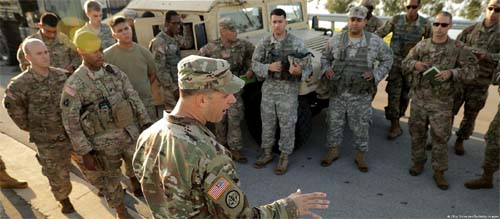 EUA começam a treinar soldados ucranianos na Alemanha