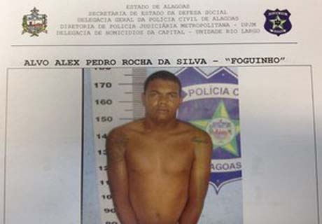 Alagoano acusado de diversos homicídios é preso no Rio de Janeiro