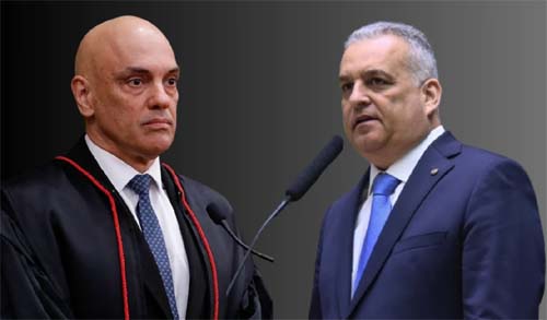 Alfredo Gaspar vai ao Senado protocolar impeachment contra ministro Alexandre de Moraes