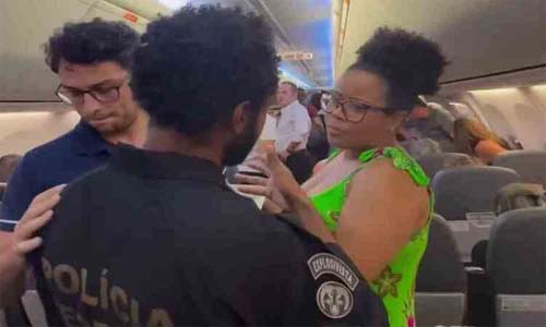 PF instaura inquérito para apurar racismo contra mulher expulsa de voo