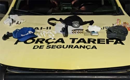 PM apreende 27 armas e mais de 15 kg de entorpecentes em uma semana