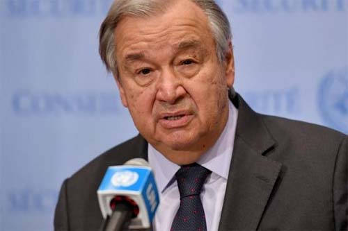 Conselho de Segurança da ONU expressa 'forte apoio' a Guterres para 'solução pacífica' na Ucrânia