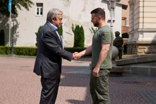 Zelenskiy diz que ONU precisa garantir segurança da usina nuclear de Zaporizhzhia