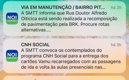 Aplicativo notifica usuários em tempo real sobre a situação do trânsito em Maceió