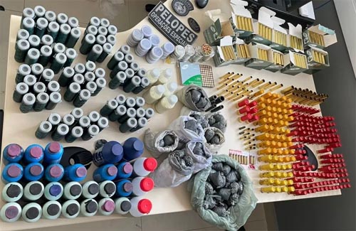 Após denúncia anônima, PM apreende mais de 500 munições e estojos em Porto Calvo