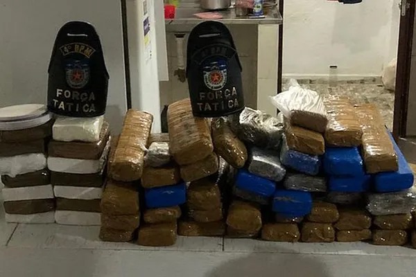 Traficante é oreso com mais de 51 kh de maconha em Maceió