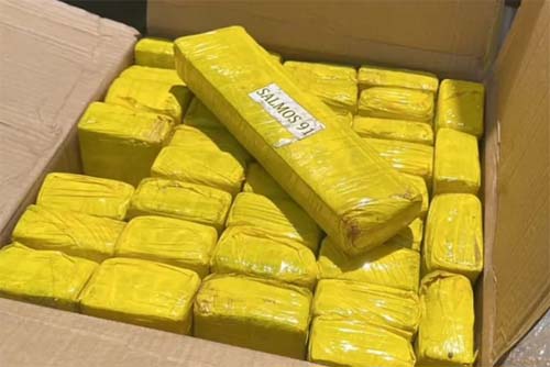 Operação policial apreende quase uma tonelada de droga com rótulo 'Salmo 91' em Alagoas
