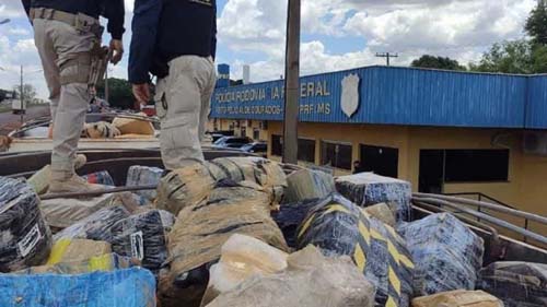 Polícia de MS faz a maior apreensão de drogas da história do país