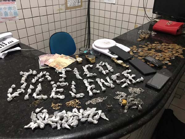 Suspeitos de tráfico de drogas são presos em Teotônio Vilela
