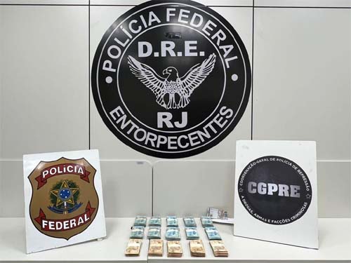 Suspeito de integrar facção criminosa é preso com R$ 125 mil na Rodoviária do Rio
