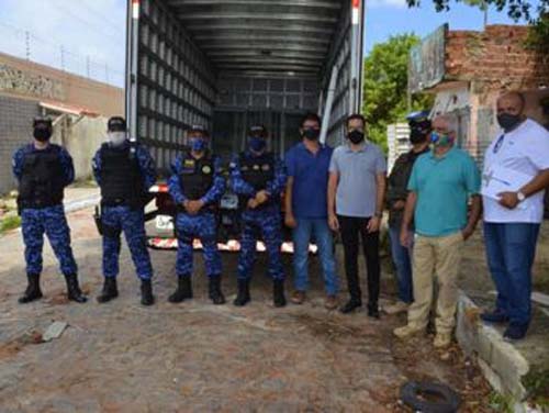 Guarda Municipal recupera material furtado de escola em Maceió
