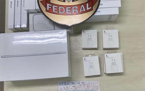 Passageiro é preso em flagrante pela PF no Aeroporto Zumbi dos Palmares; homem estava com mercadorias estrangeiras